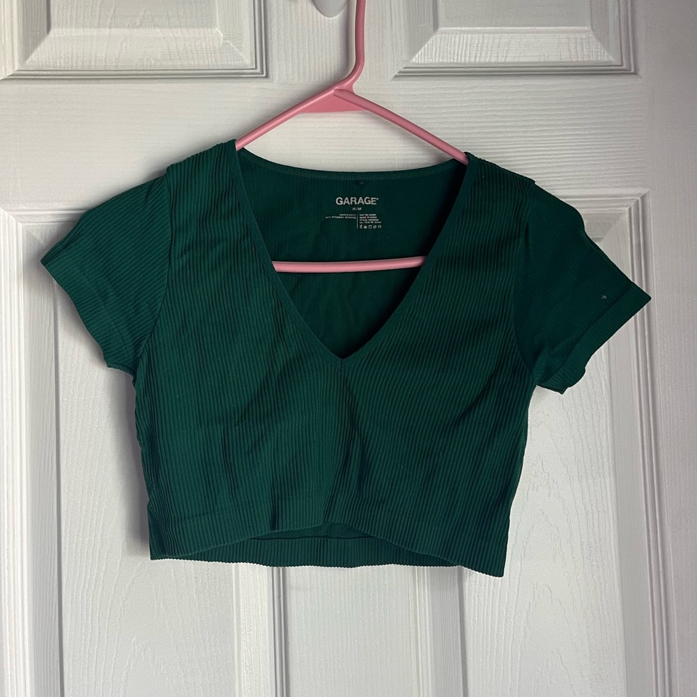 GREEN BABY TEE AM